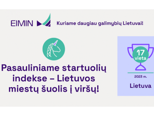 Vilnius ir Kaunas – tarp 200 geriausių pasaulio miestų startuoliams